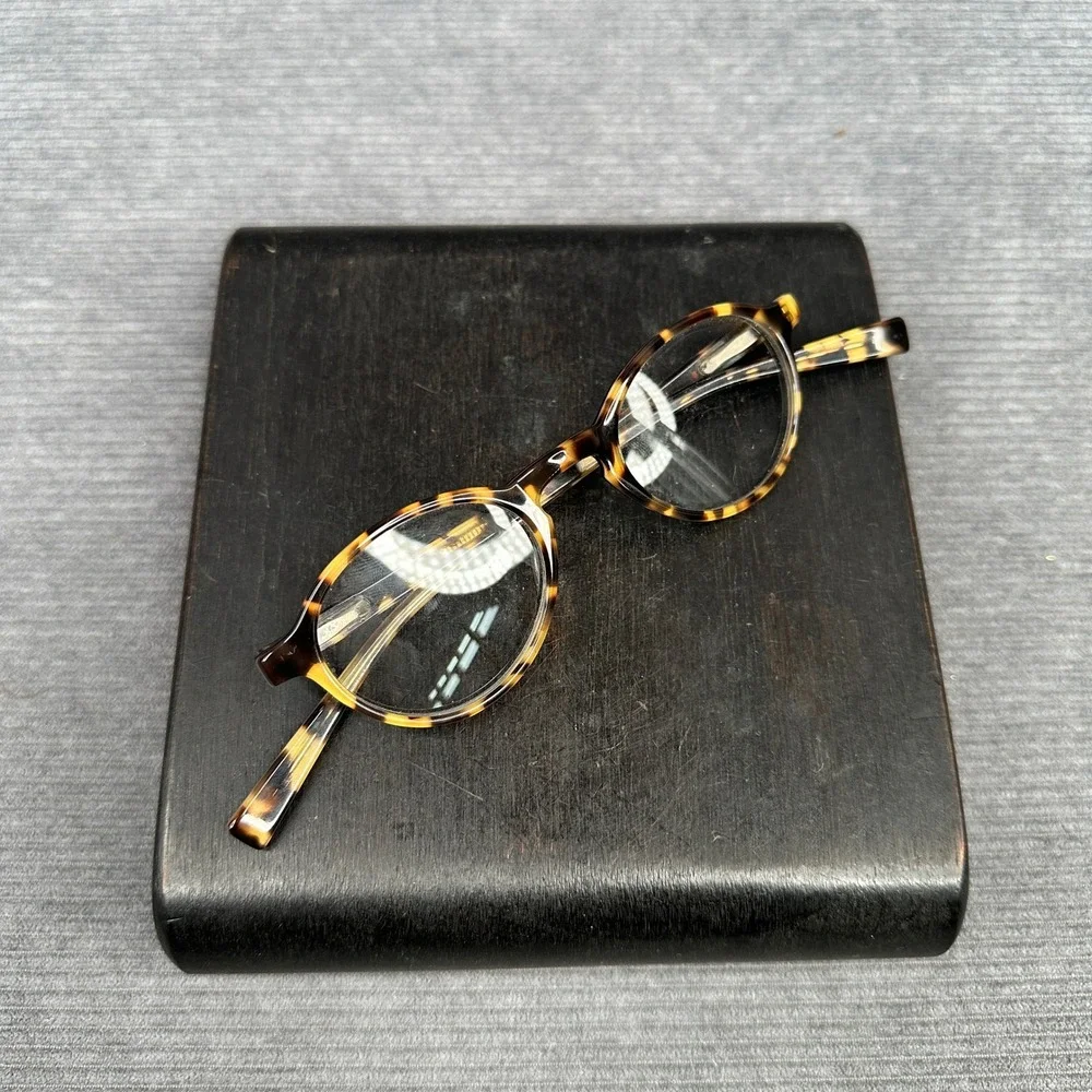 Eyebobs Tortoise Shell Round Reading Glasses Y2k with Case Brown Black Eyewear